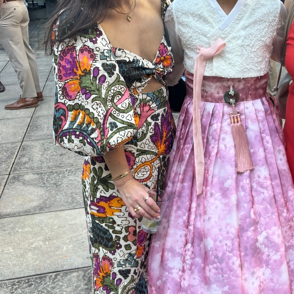 Beautiful Rhode linen dress- wore i one time for a wedding